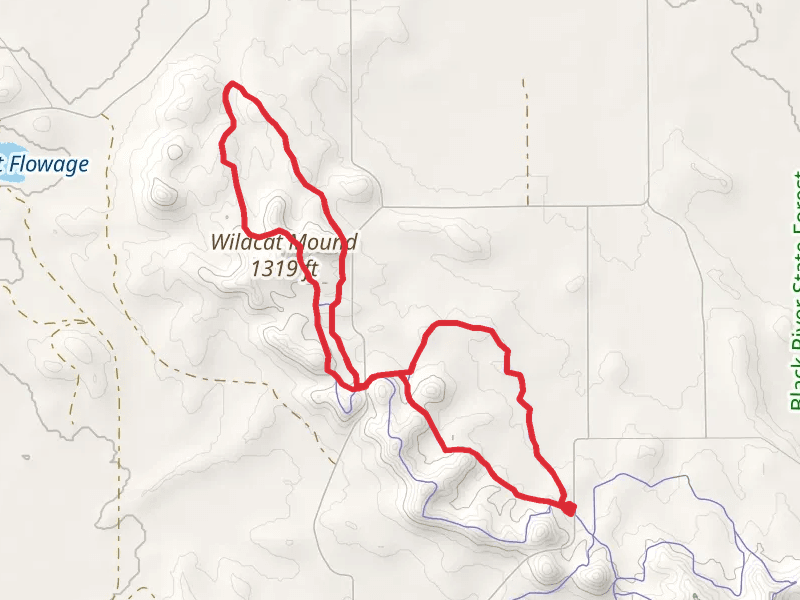 Red Oak - Wildcat Mountain Loop