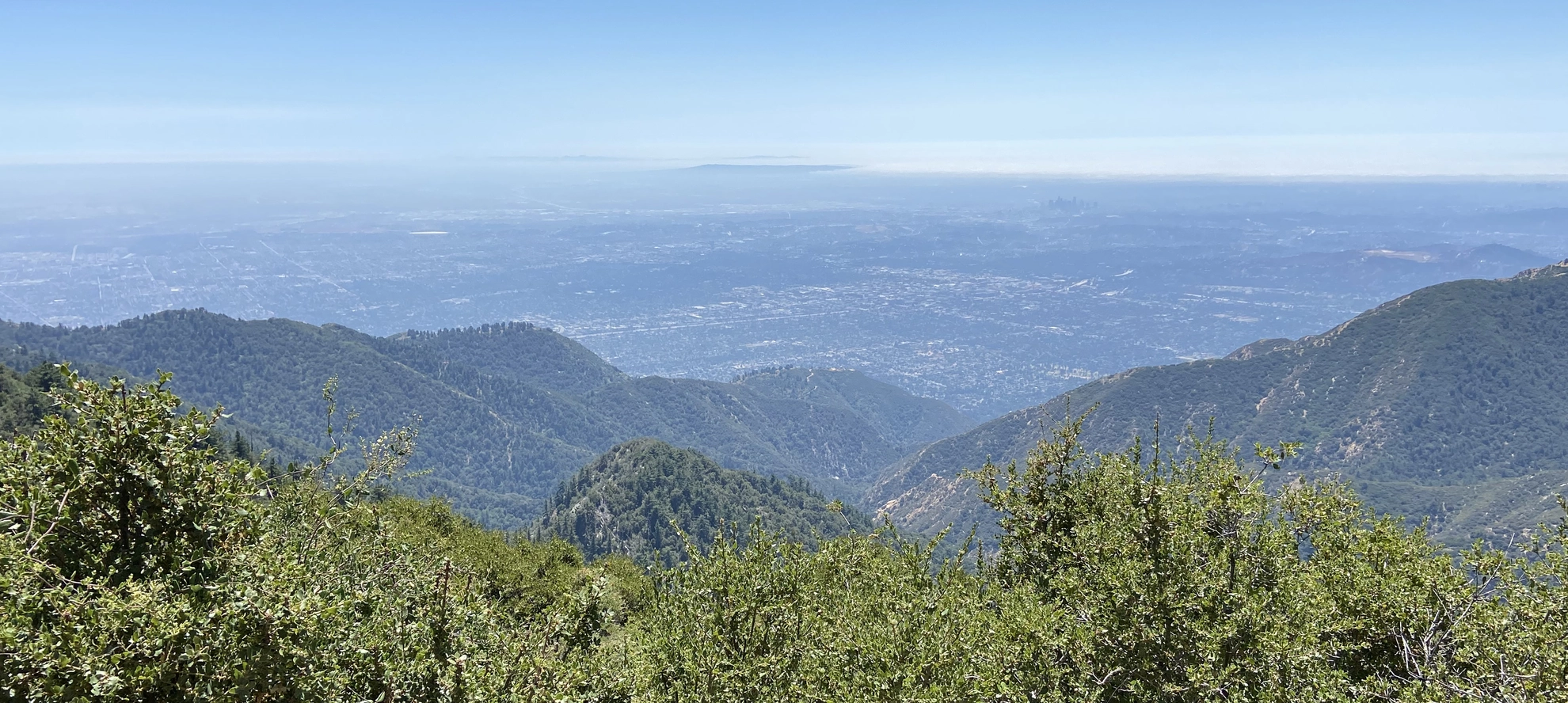 An image depicting the trail Lower Sam Merrill Trail and Echo Mountain and its surrounding area.