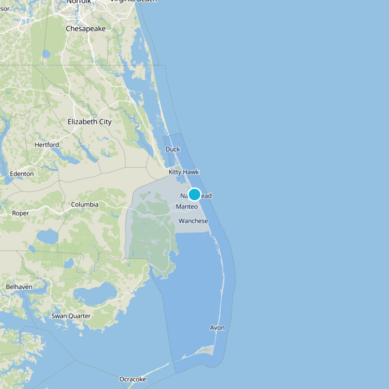 Dare County Static Map