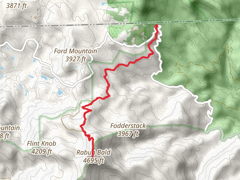 Rabun Bald via Bartram Trail
