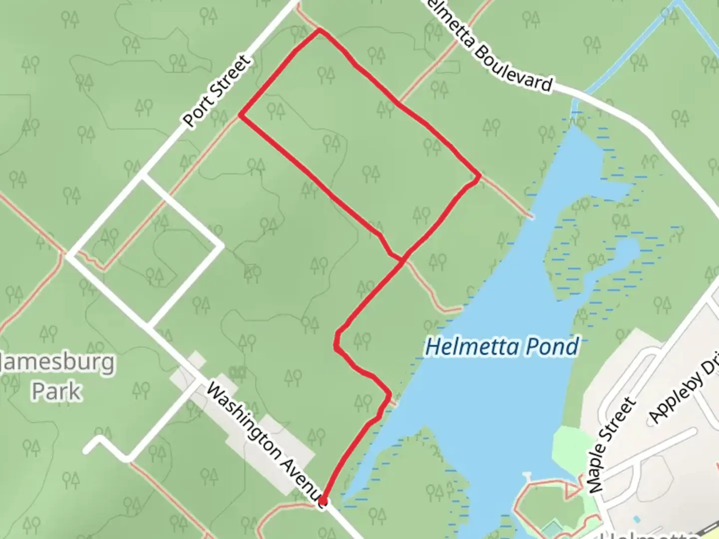 Gray Loop Trail | Middlesex County | New Jersey