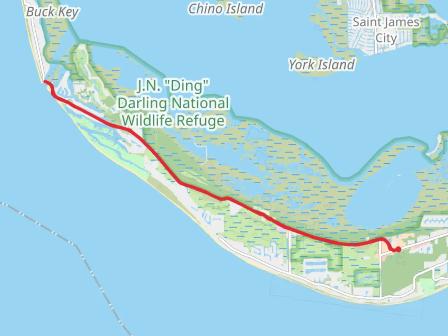 An image depicting the trail Ybel to Blind Pass and its surrounding area.