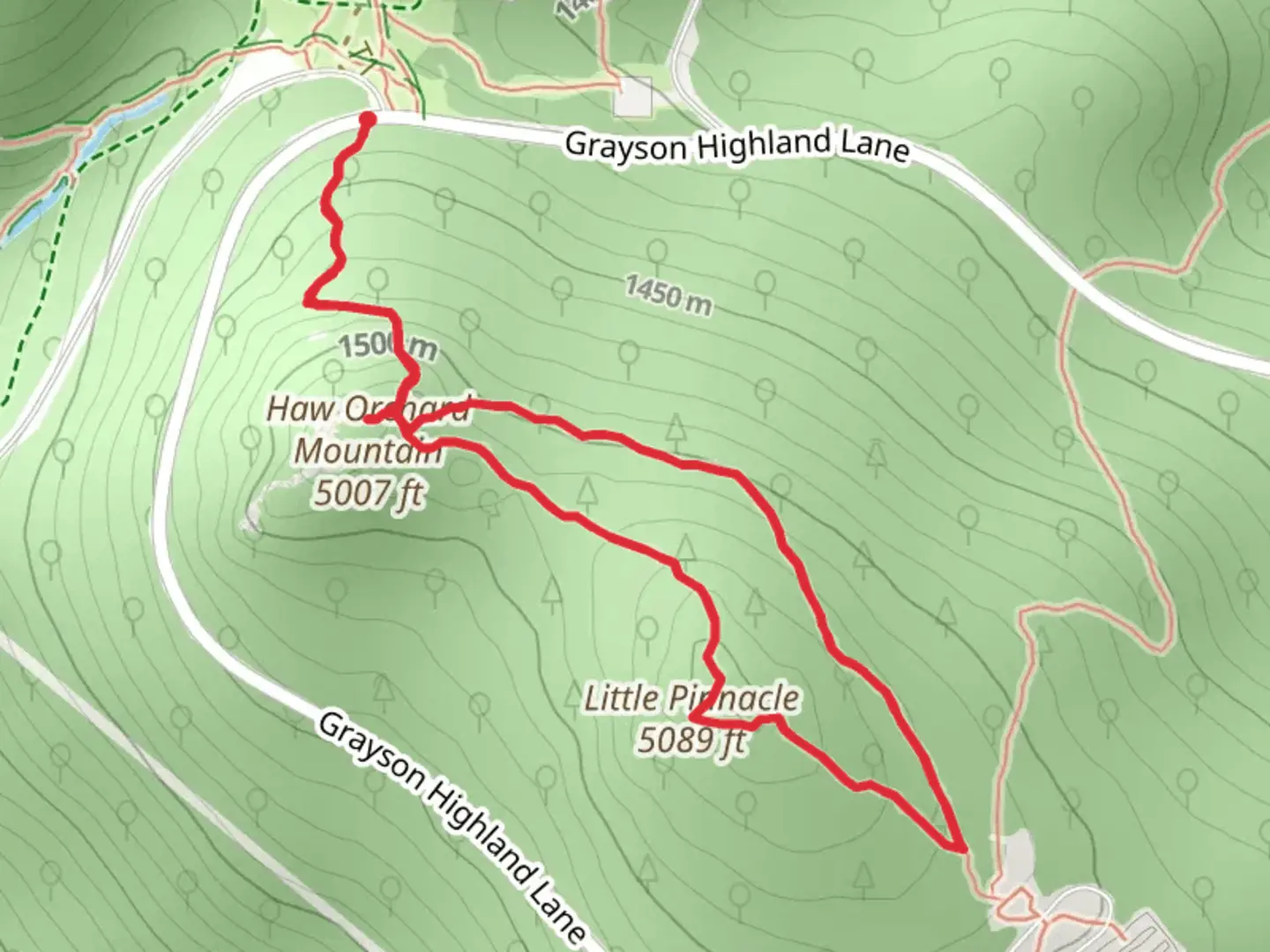 Little Pinnacle and Twin Pinnacles Loop Trail | Grayson County | Virgi