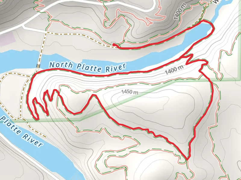 Rattlesnake Rim - Porcupine - Raptor - Wetlands Loop Trail