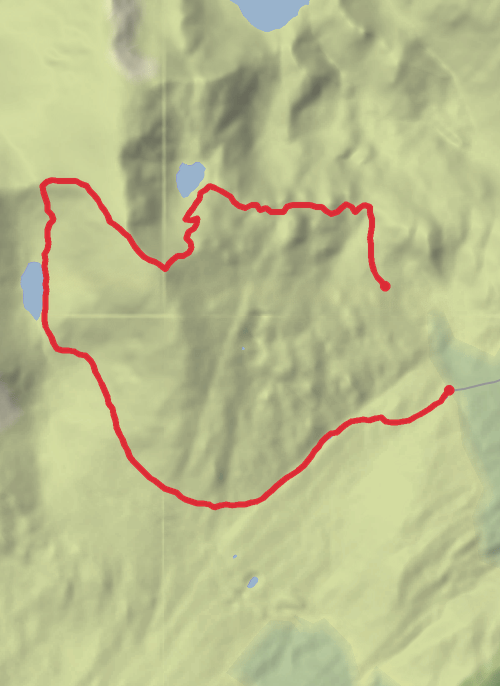 South Lakeland Hiking mobile static map