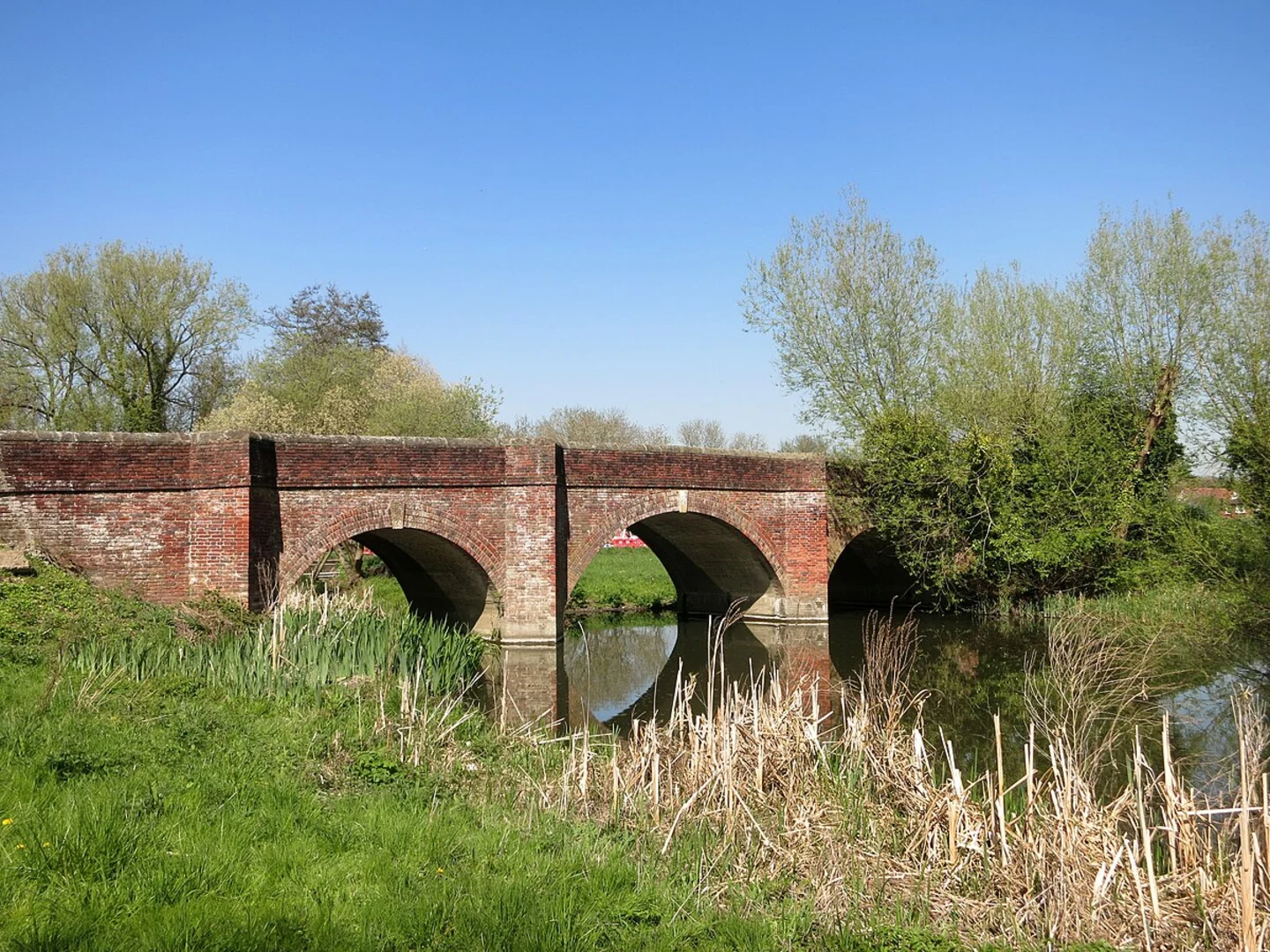 An image depicting the trail Cookham Moor Loop and its surrounding area.