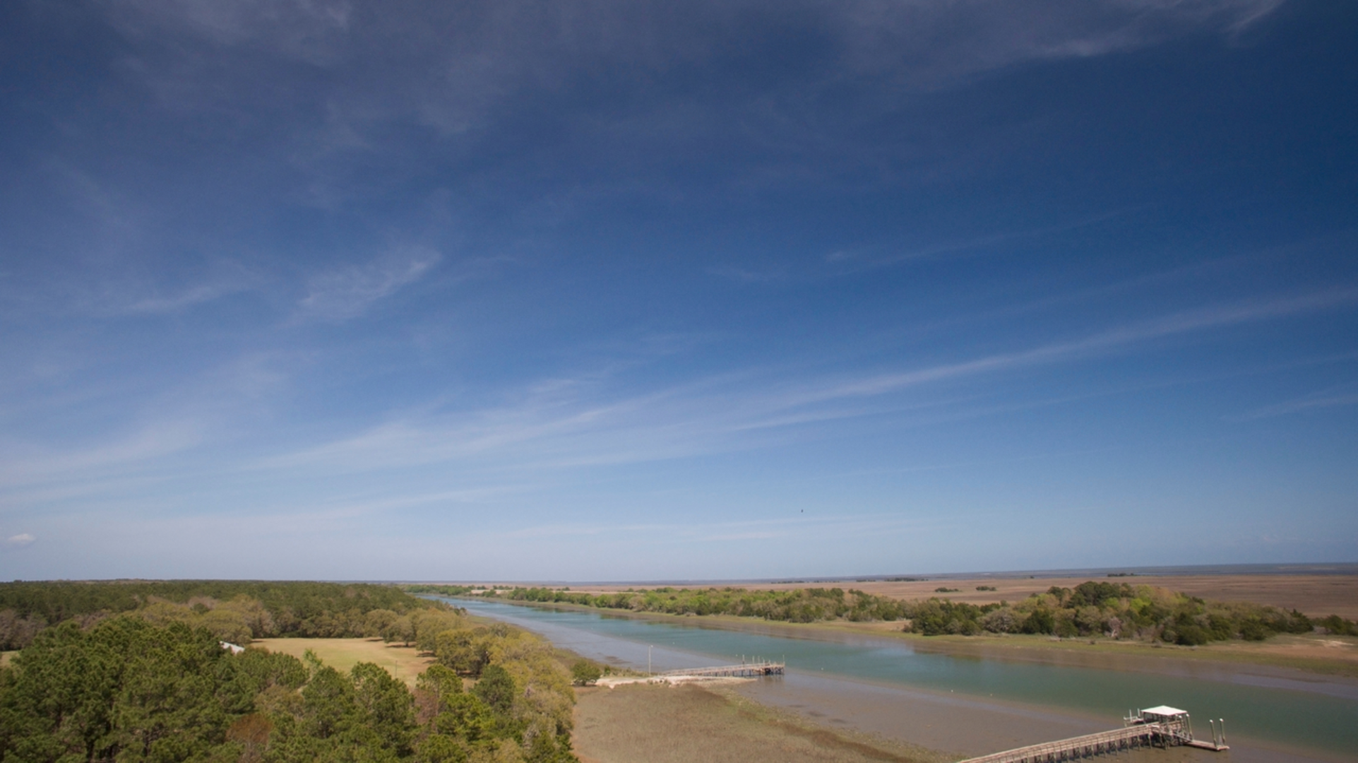 An image depicting the trail Palmetto Trail - Awendaw Passage Trail and its surrounding area.