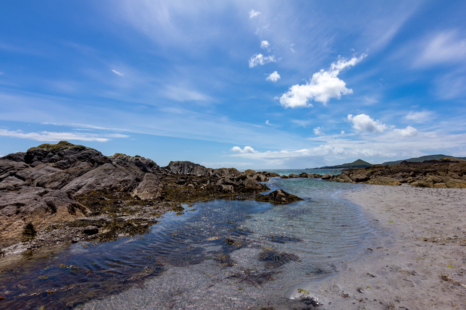 An image depicting the trail Killeen Killadoon Beach Loop and its surrounding area.