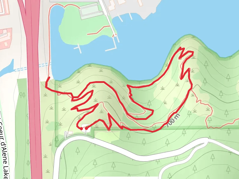 Fernan Creek Loop
