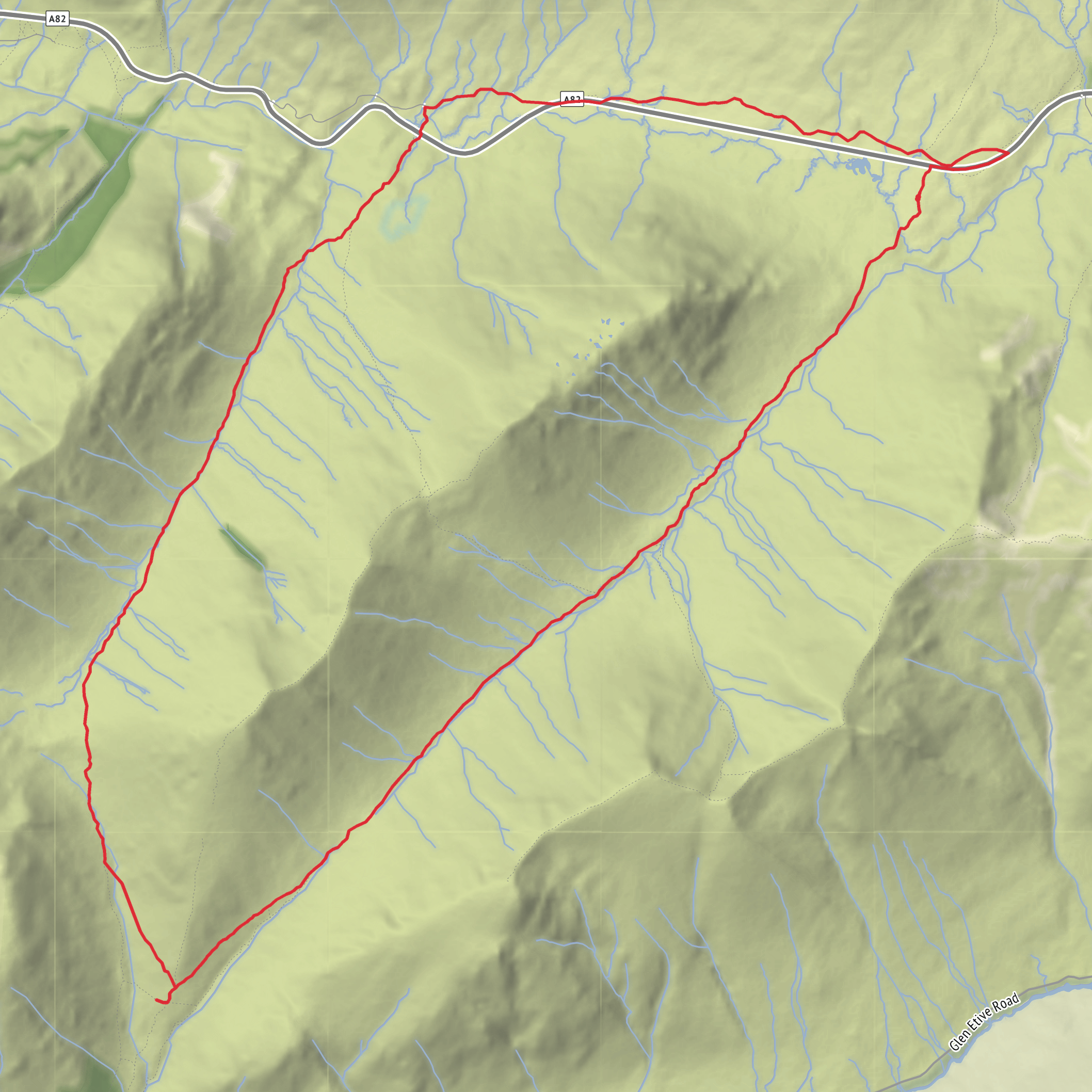 Glencoe loop mobile static map
