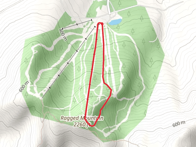 Raggae Glades - Ragged Mountain Loop Trail