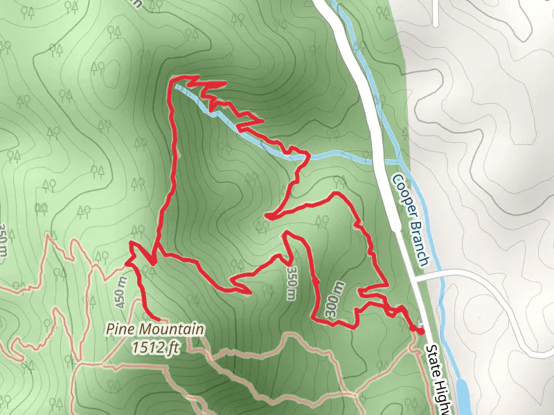 Pine Mountain via East Loop