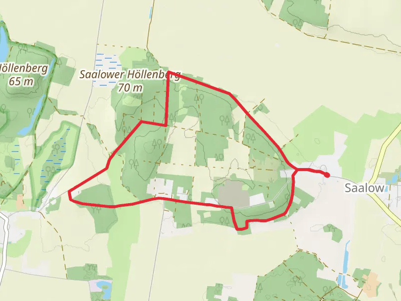 Saalower Hoellenbergweg