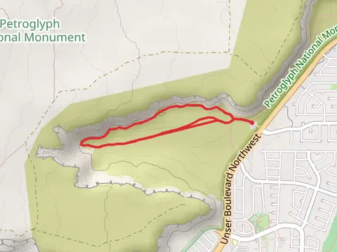 Rinconada Canyon Loop Trail