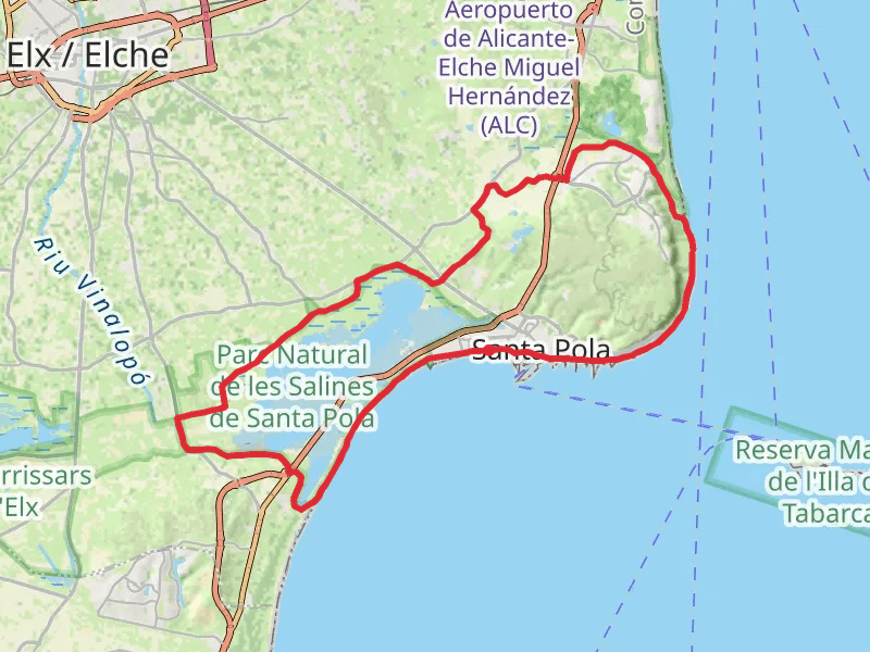 GR 232 Volta al terme de Santa Pola