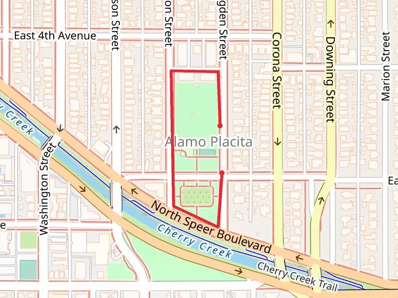 Alamo Placita Park Loop