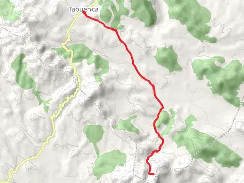 Tabuenca - Sierra de la Nava PR Z 163