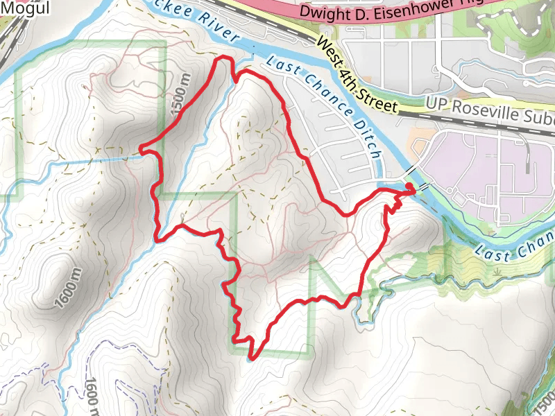 Tom Cooke and Steamboat Ditch Loop Trail