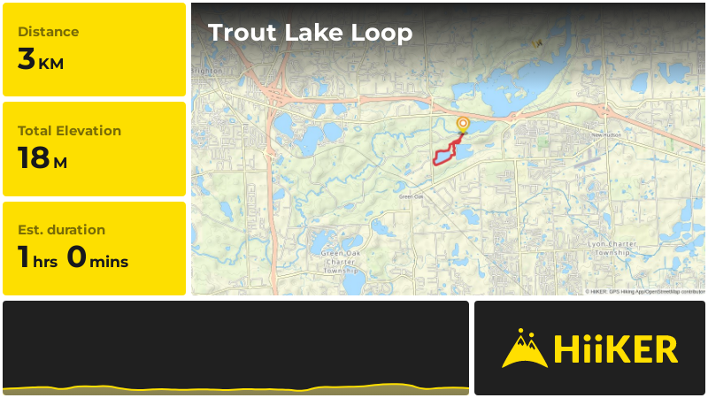 Trout Lake Loop | Livingston County | Michigan