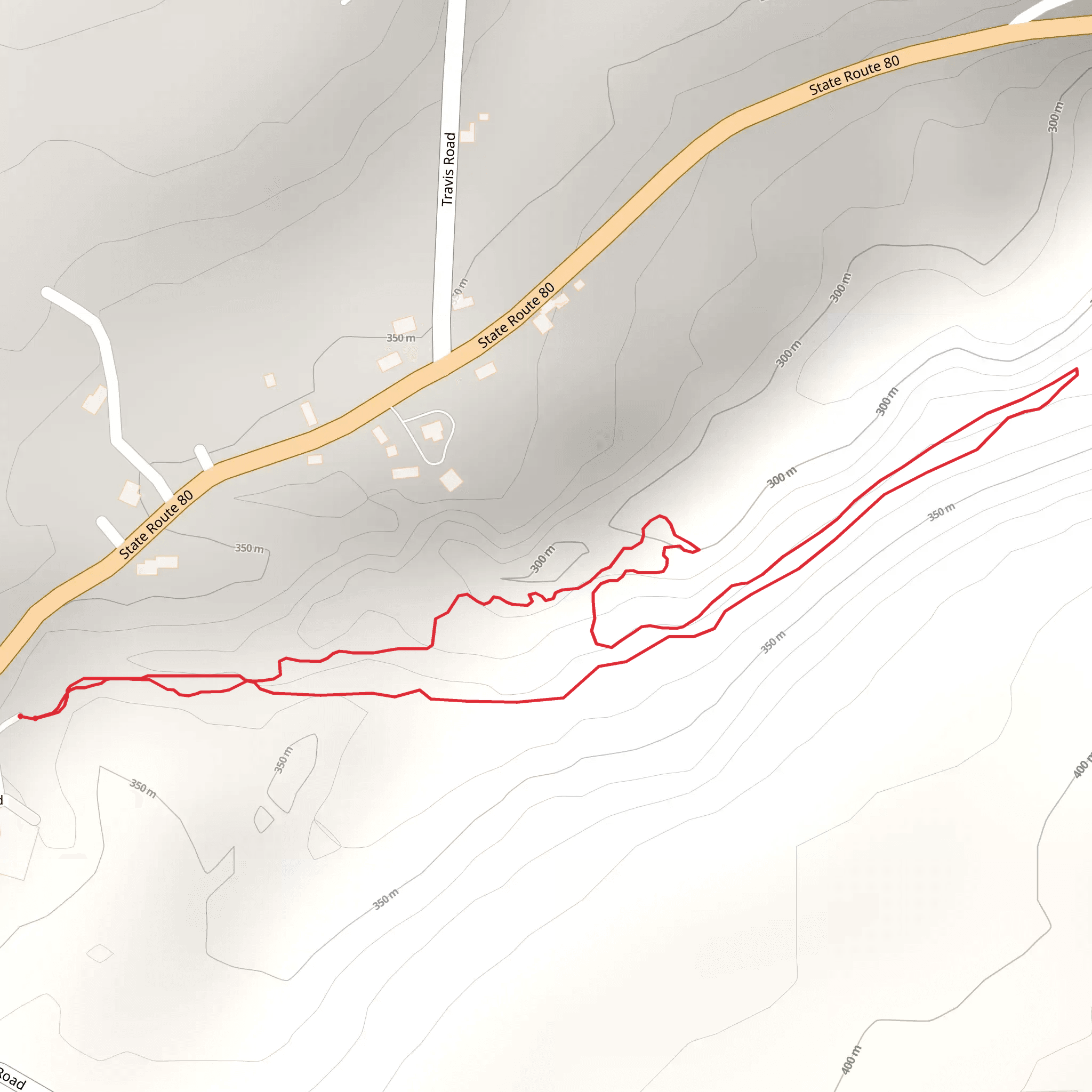 Otsquago Creek Loop mobile static map