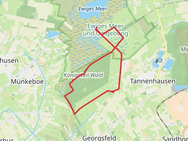 Königskeil Wald Loop
