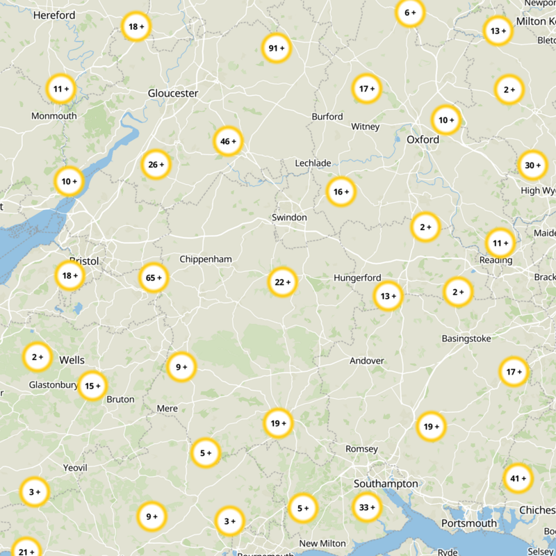Wiltshire Static Map