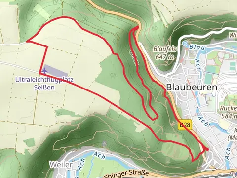 Blaubeurer Felsenstieg