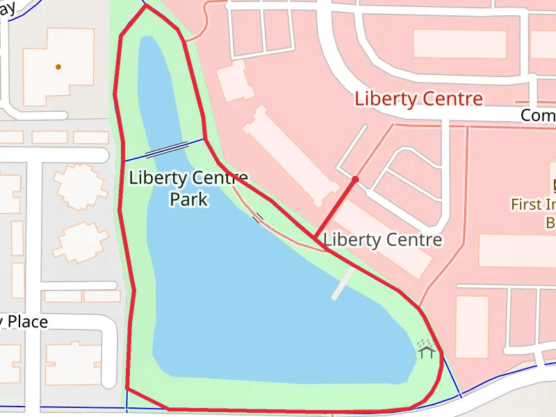 Liberty Centre Pond Loop