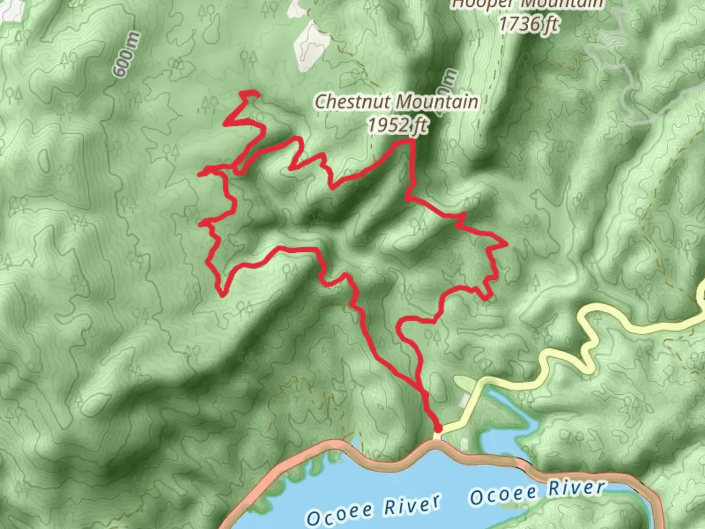 An image depicting the trail Clemmer and Rim Rock Loop and its surrounding area.