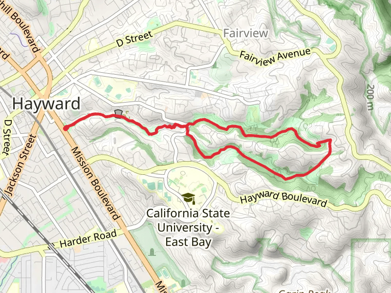 East Avenue Trail and Ward Creek Road Trail Loop