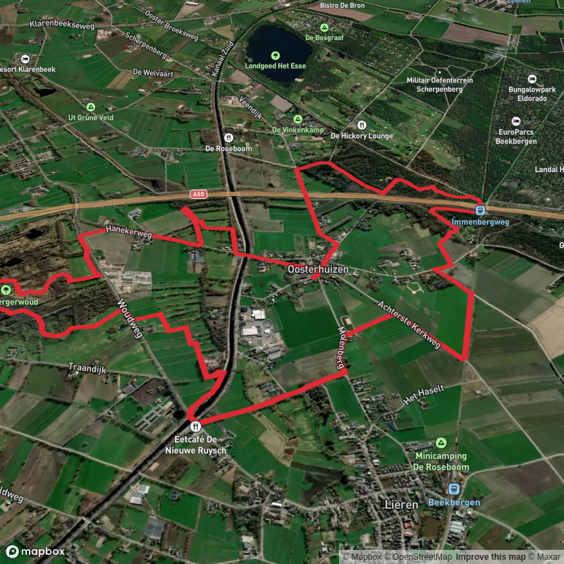 De Bosrand, Observatiepunt and Het Woud Loop