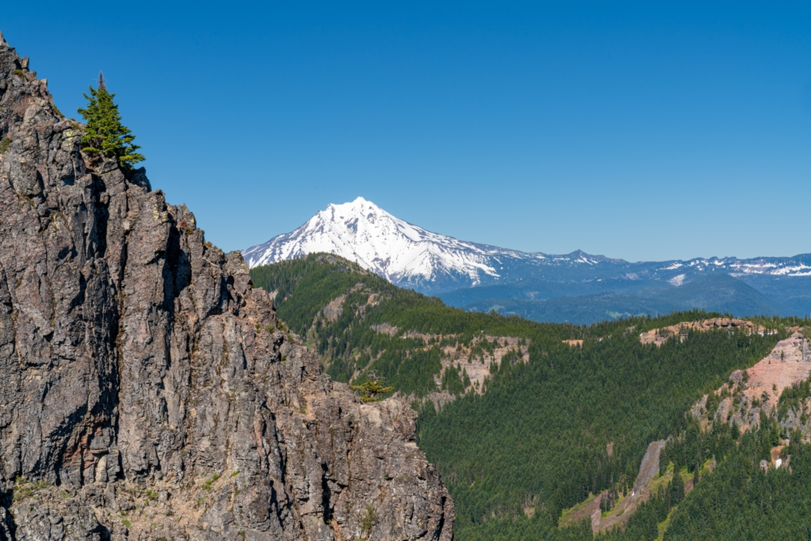 An image depicting the trail Gordan Peak Trail and its surrounding area.