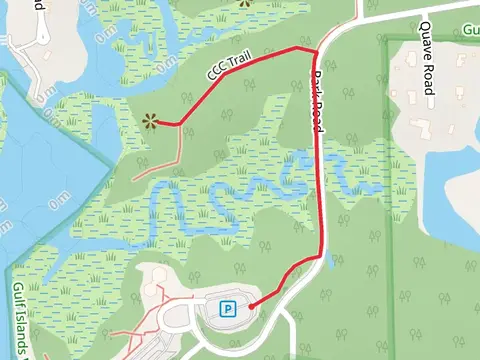 CCC Trail Out and Back