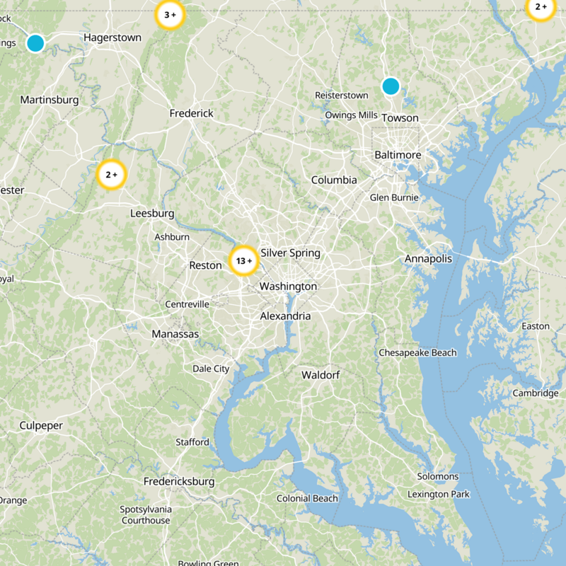 Columbia Static Map