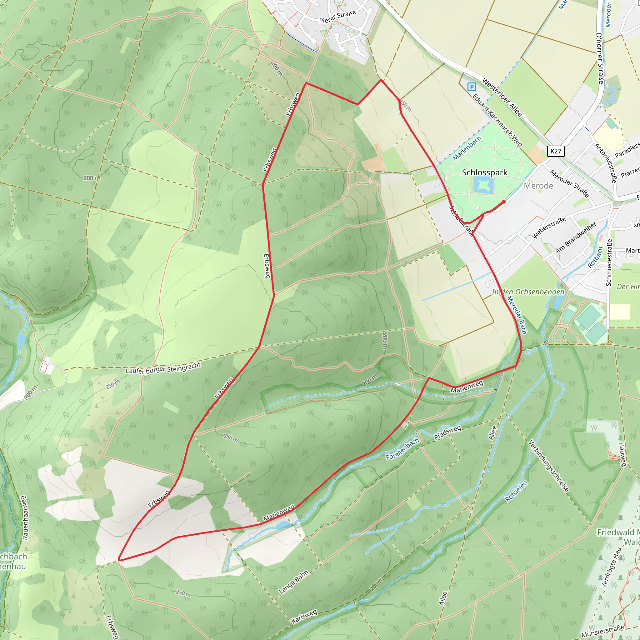 Schlich Rundweg mobile static map
