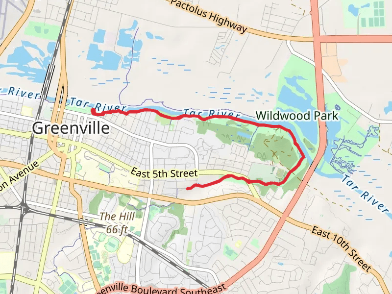 South Tar River Greenway and Green Mill Run Greenway