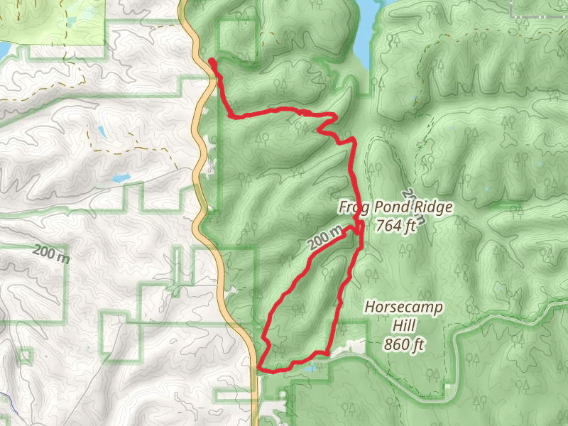 Hayes Trail and Grubb Ridge Loop Trail