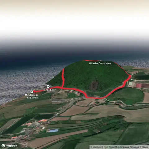 Pico das Camarinhas and Ponta da Ferraria