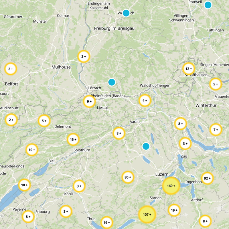 Bezirk Sissach Static Map