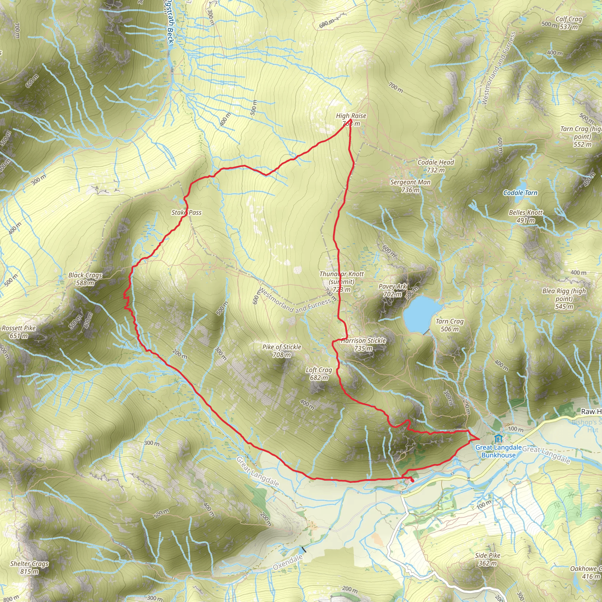 Stake Pass and High Raise Loop | Westmorland and Furness | England
