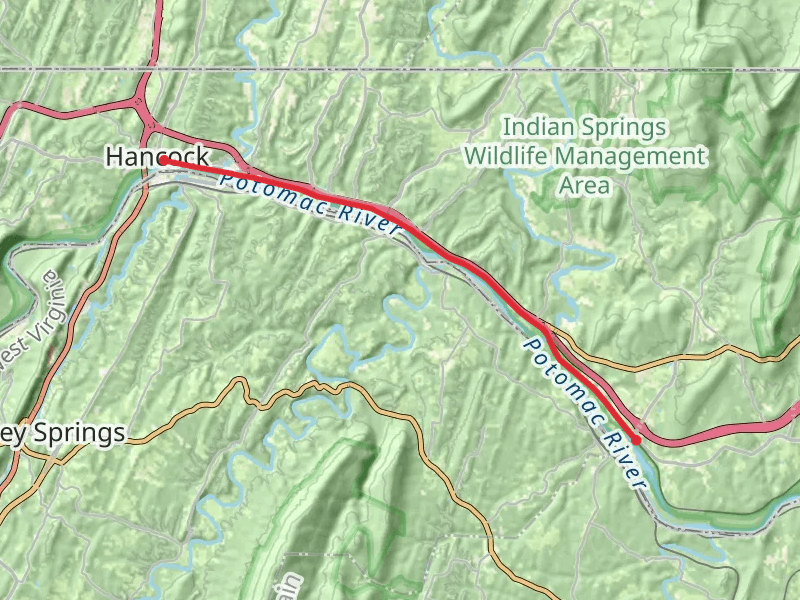 Western Maryland Rail Trail - Hancock