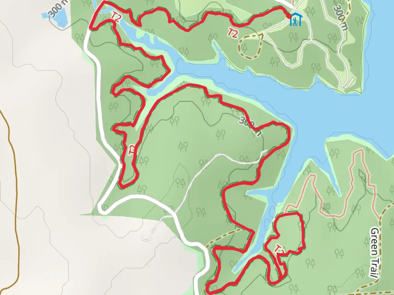 Blue Route Out and Back