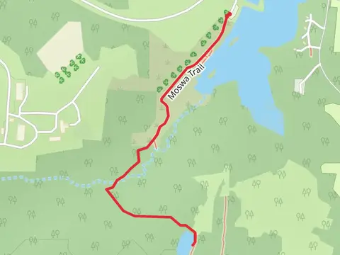 Moswa Trail Out and Back