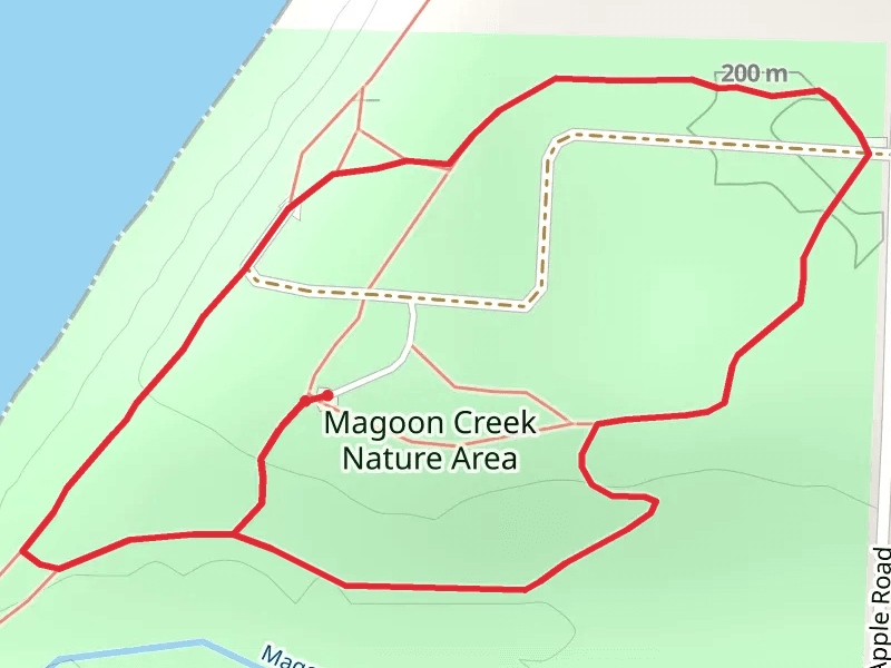 Magoon Creek Nature Area Loop