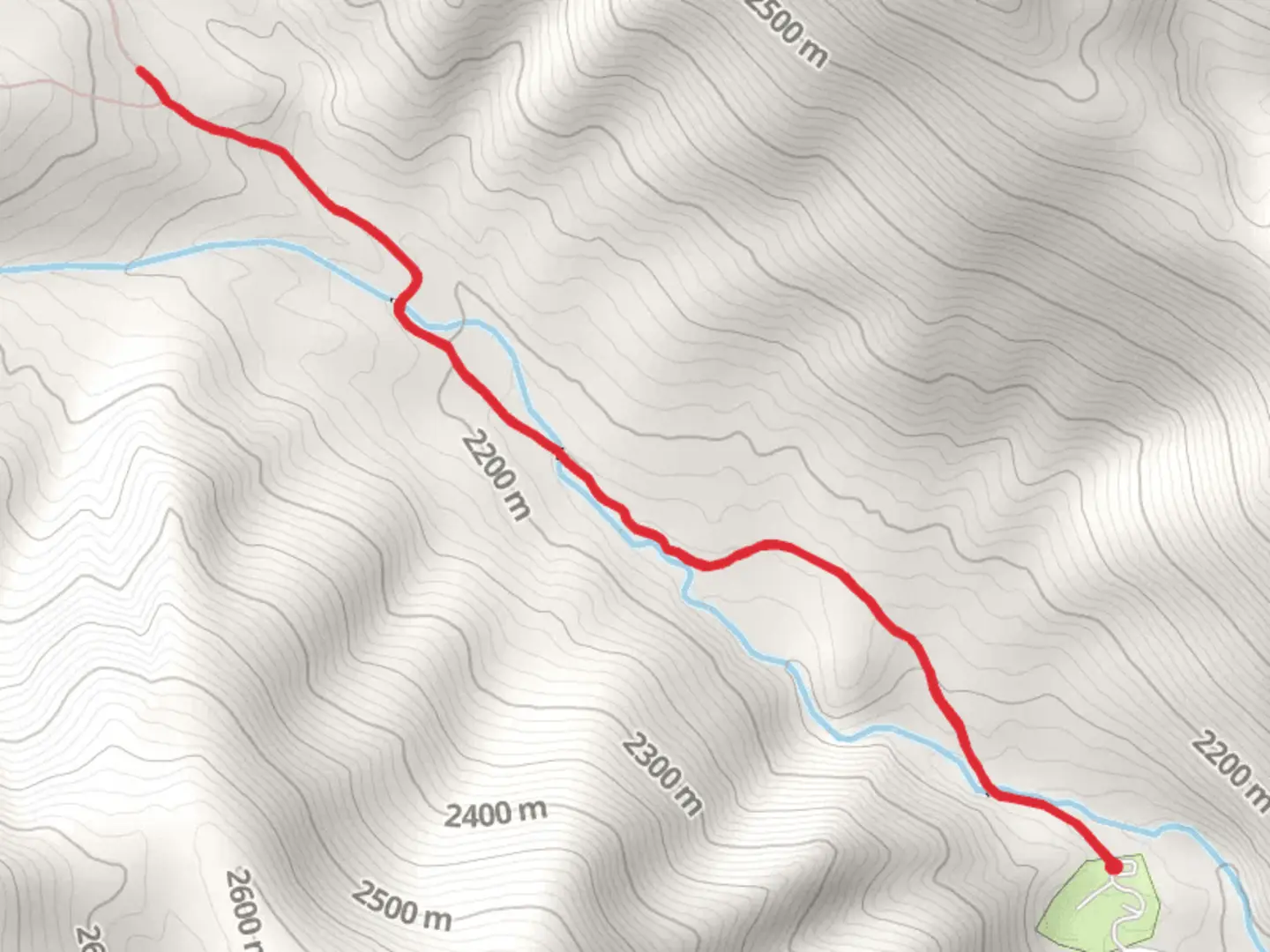 An image depicting the trail Minnetonka Cave Road Walk and its surrounding area.