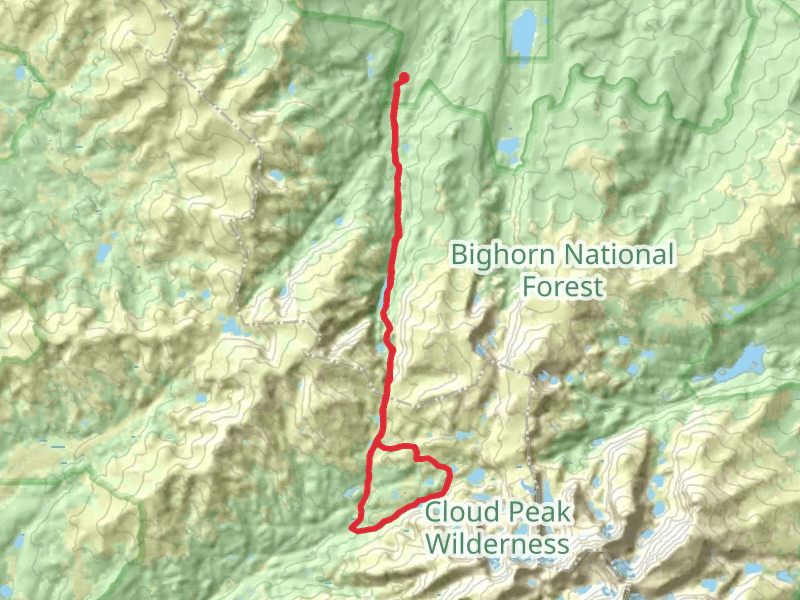 Solitude Loop Trail and Cliff Lake Trail