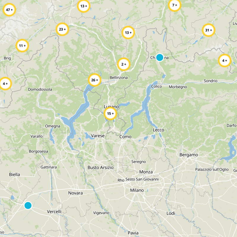 Distretto di Lugano Static Map