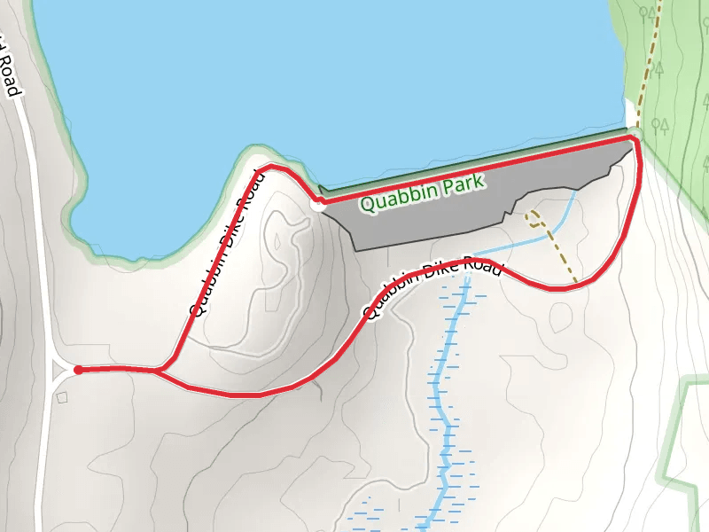 Quabbin Reservoir South Shore Loop Trail