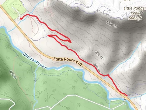 Snoquera Falls and White River Trail