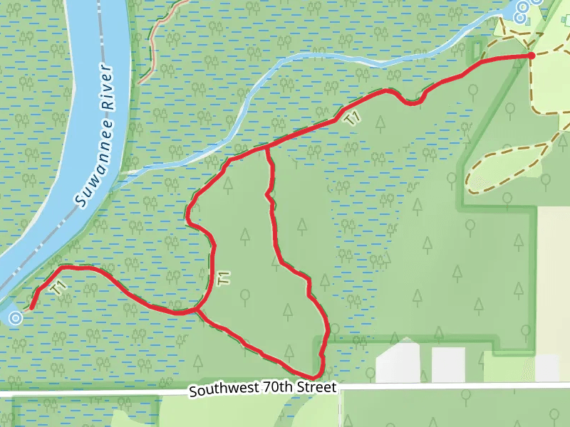 Otter Springs South Loop Trail